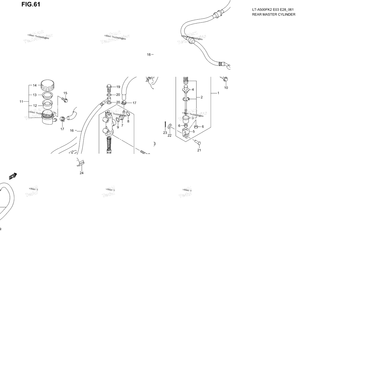 Rear Master Cylinder