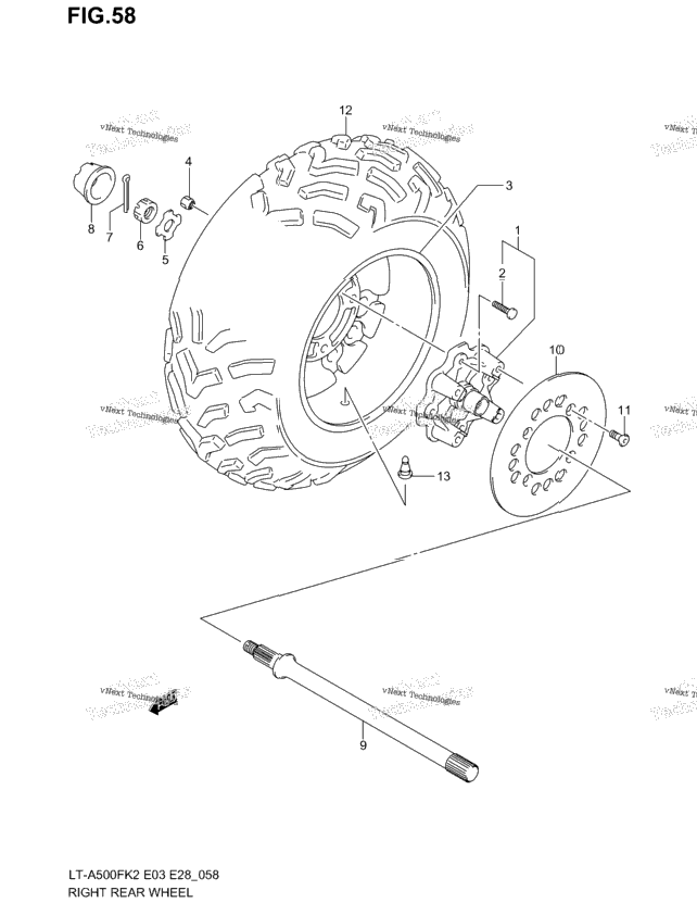 Right Rear Wheel