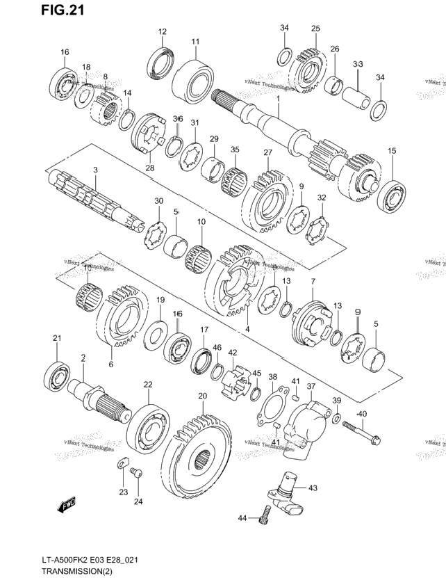 Transmission (2) (Model K2)