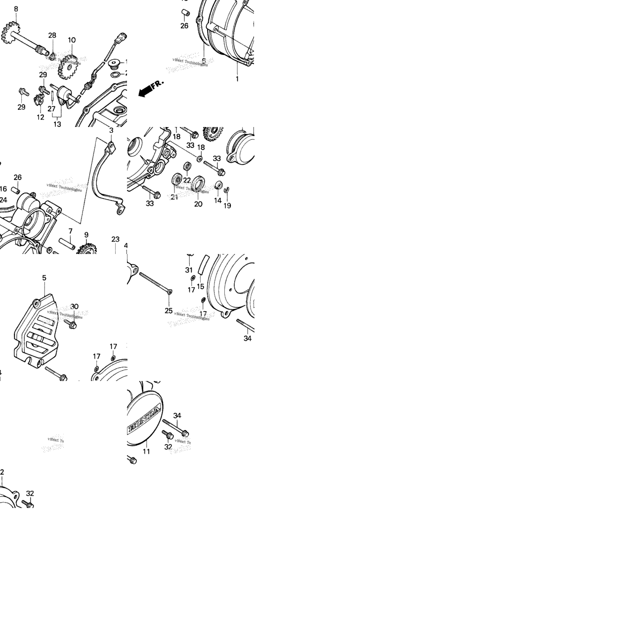 Left Crankcase Cover