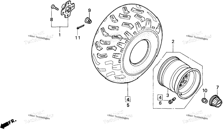 Rear Wheel