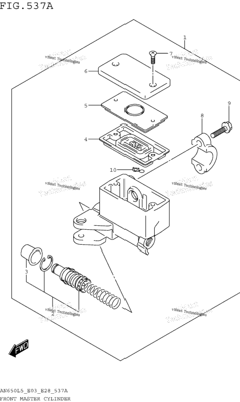 Front Master Cylinder