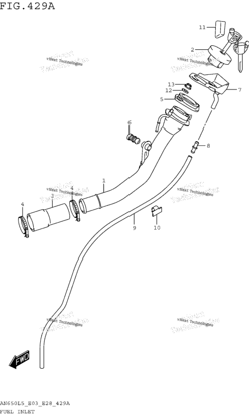 Fuel Inlet