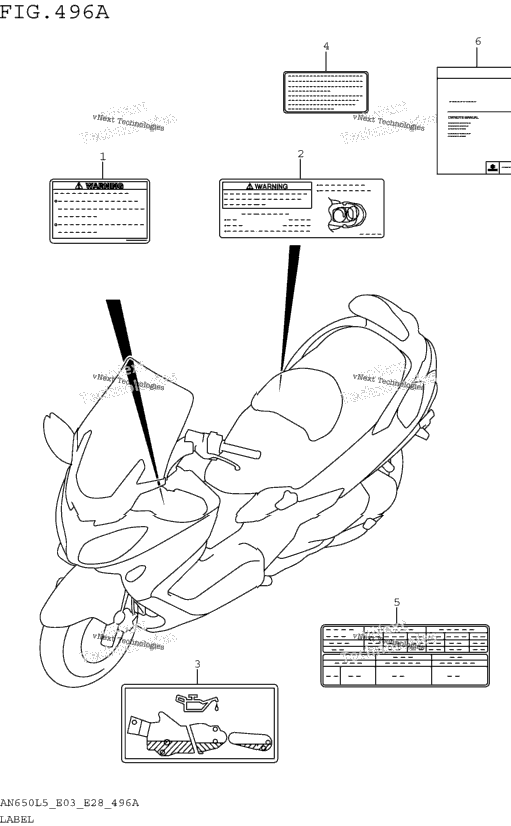 Label (An650l5 E03)