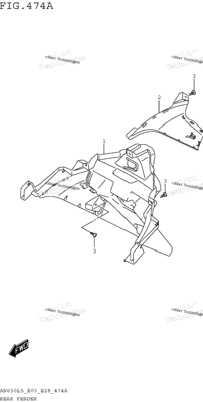 Rear Fender