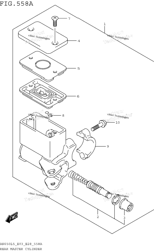 Rear Master Cylinder
