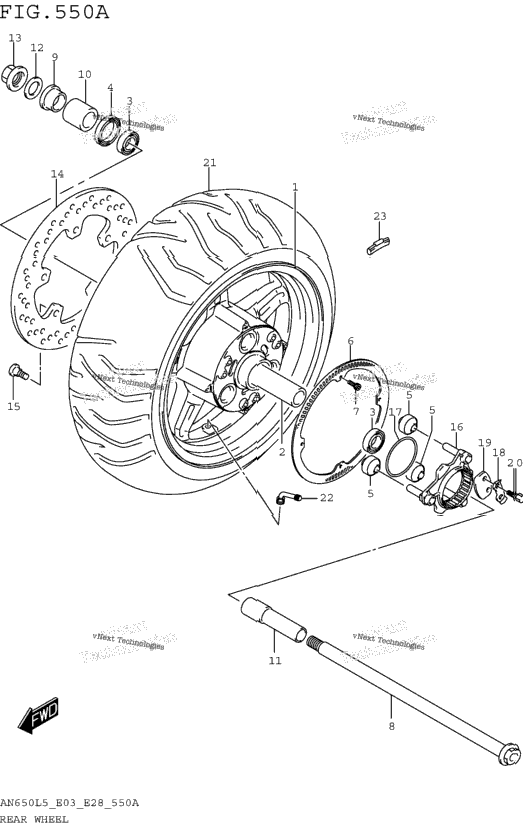 Rear Wheel