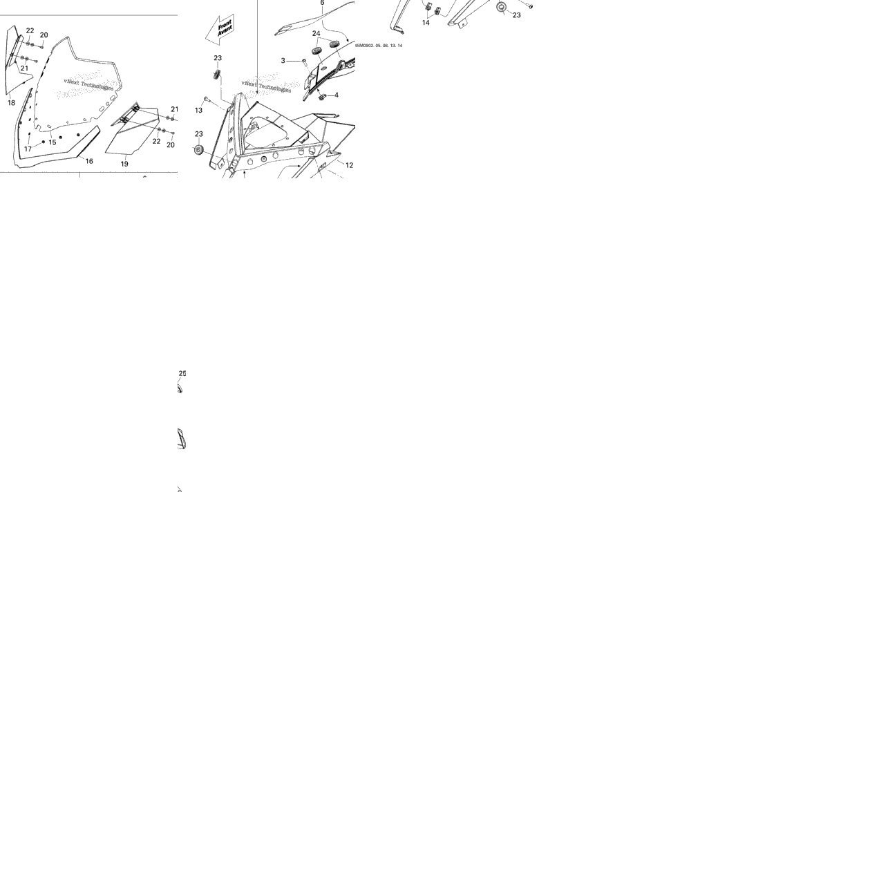 Windshield And Console