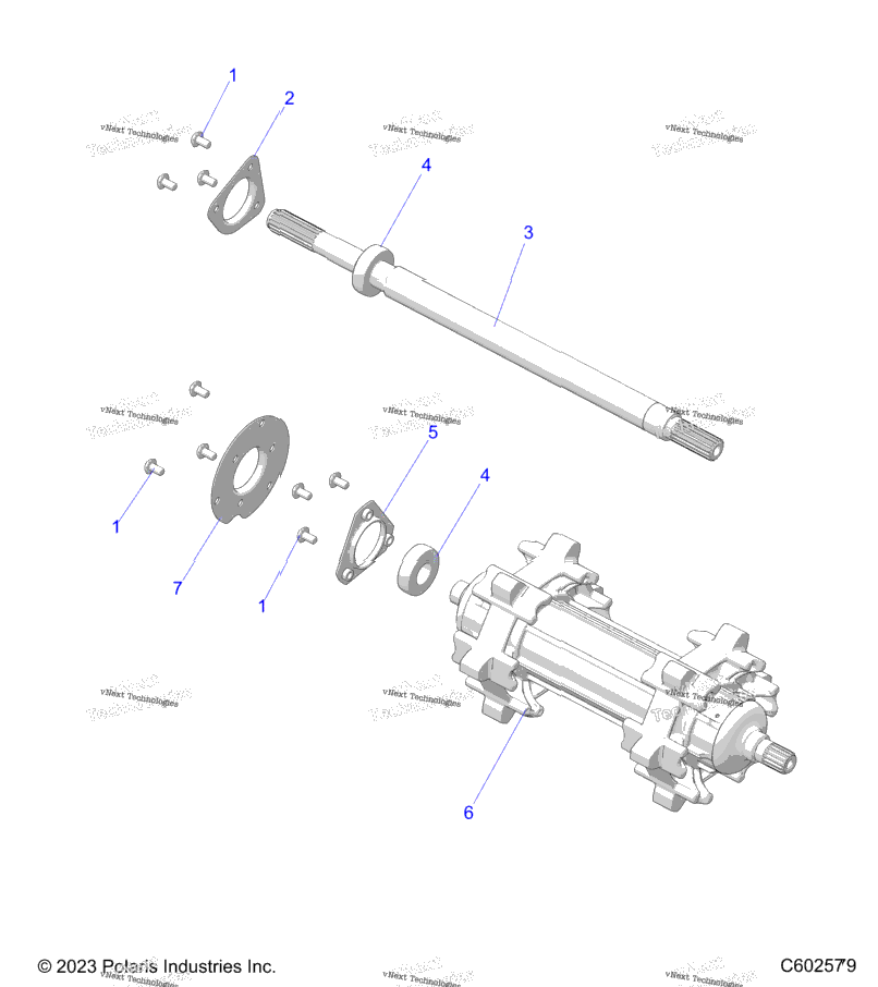 Drive Train, Jackshaft & Driveshaft