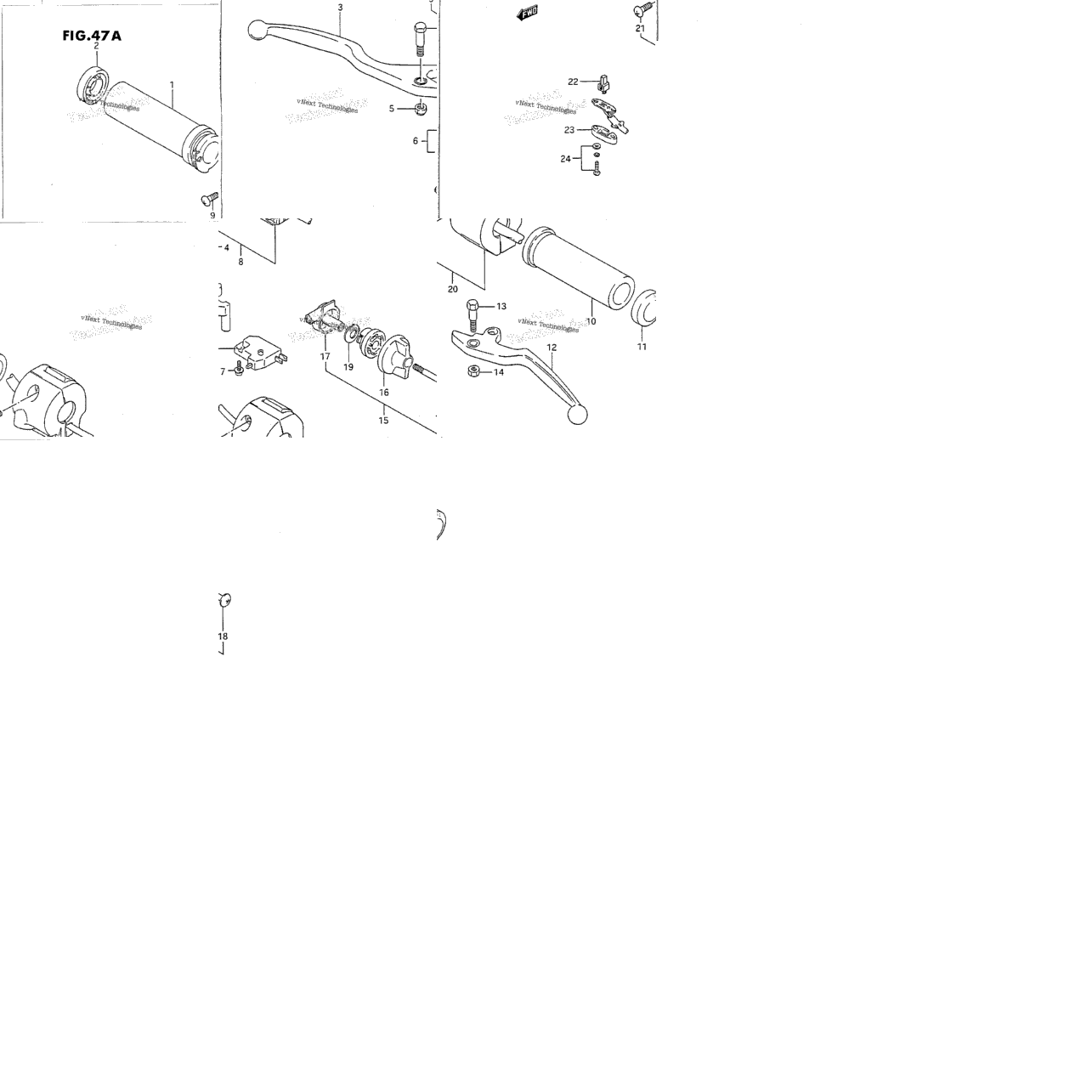 Handle Switch (Model L/M/N/P/R)