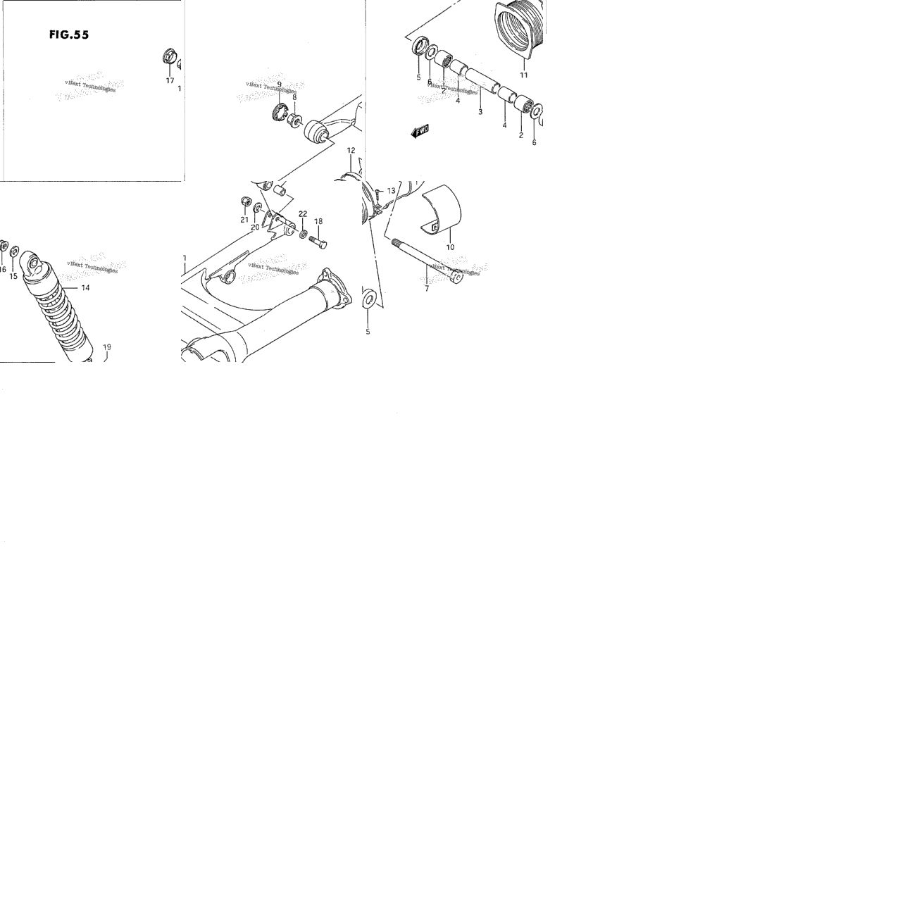 Rear Swinging Arm
