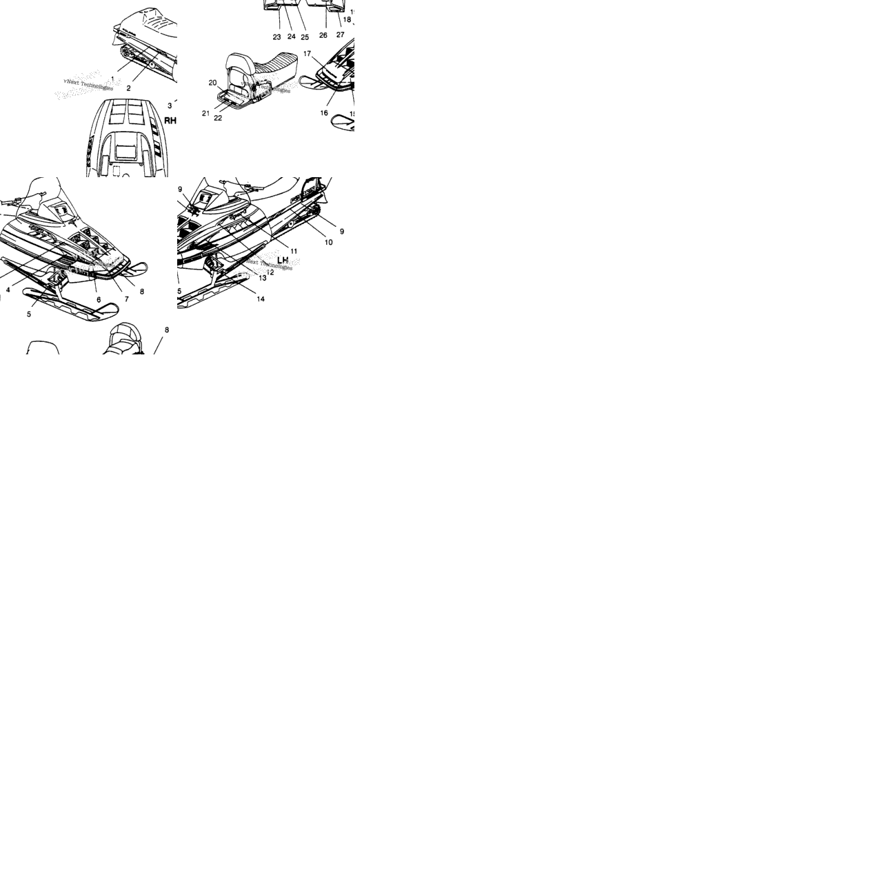 Decals Sport , Sport Touring 0960243 & European Sport Touring E960
