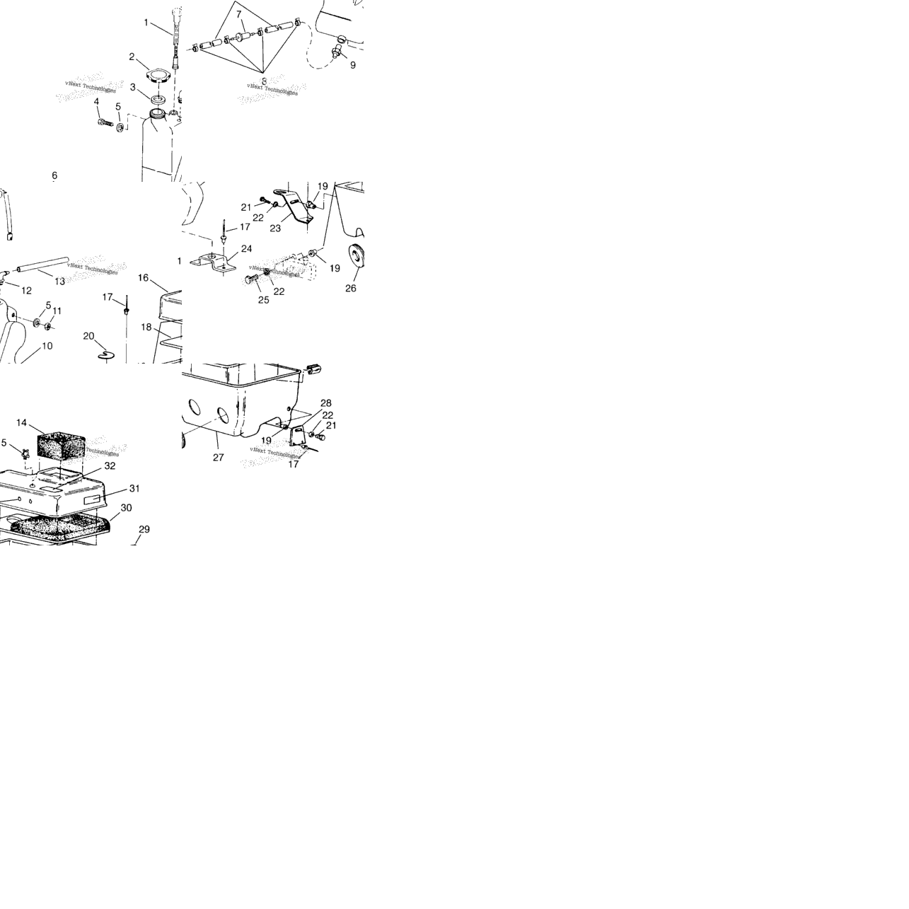 Oil Tank / Air Box Sport , Sport Touring 0960243 & European Sport