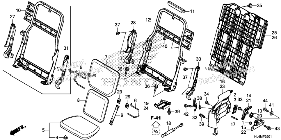 Rear Seat