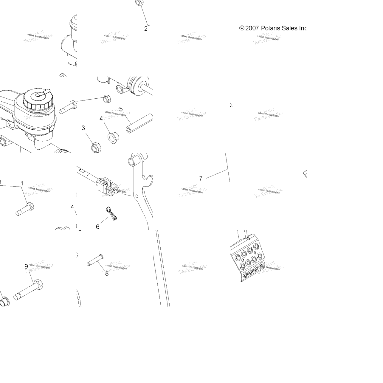 Brakes, Pedal & Master Cylinder Mounting
