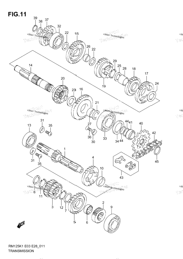 Transmission (Model K1/K2/K3)
