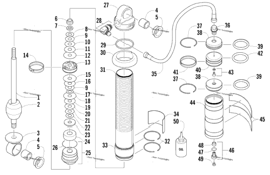 Front Suspension Shock Absorber