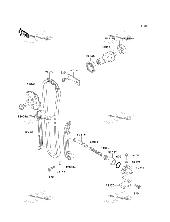 Camshaft(S)/Tensioner