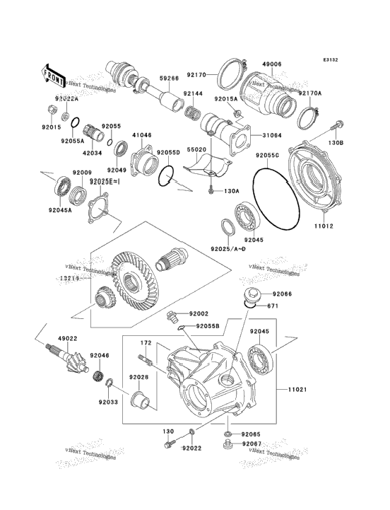Drive Shaft/Final Gear