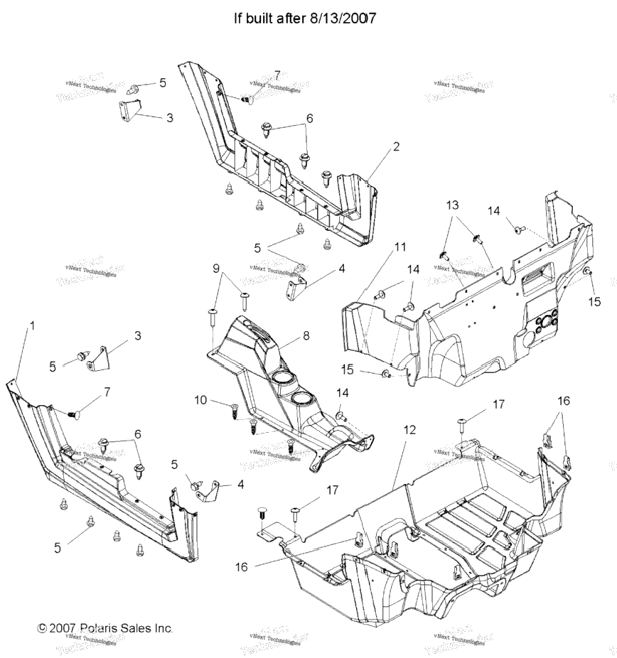 Floor & Rocker Panels (49Rgrfloor08rzr)