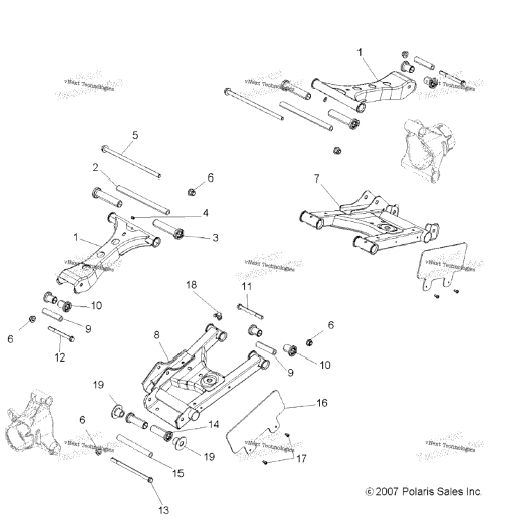 Suspension, Rear