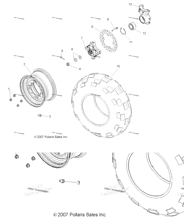 Wheel, Front