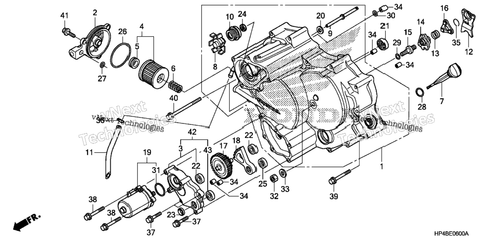 Front Crankcase Cover