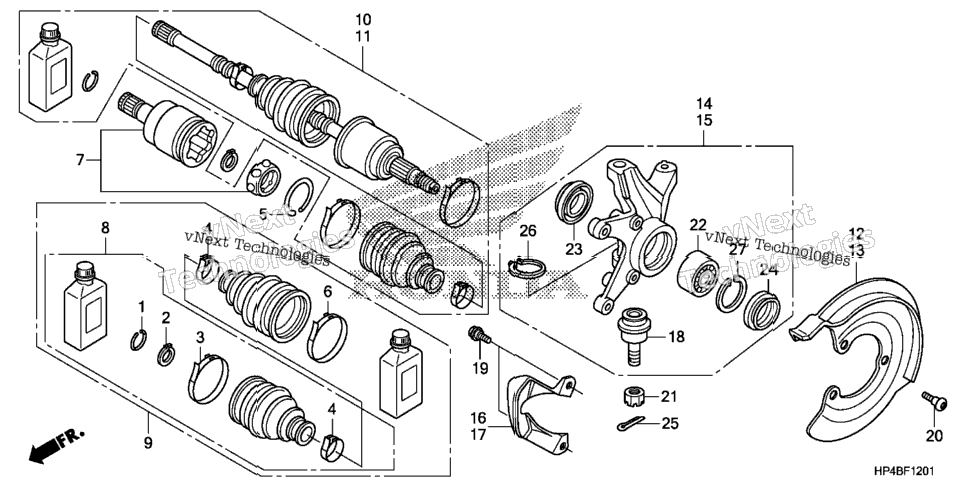 Front Knuckle (4Wd)