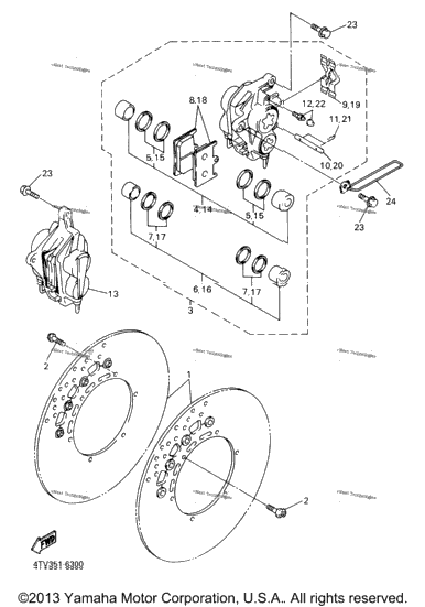 Front Brake Caliper