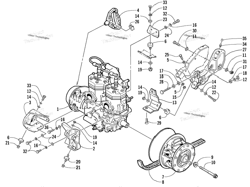 Engine And Related Parts