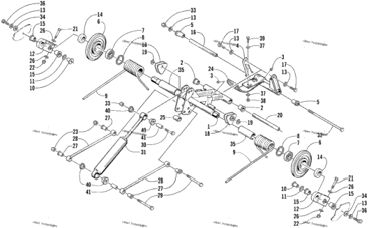Rear Suspension Rear Arm Assembly