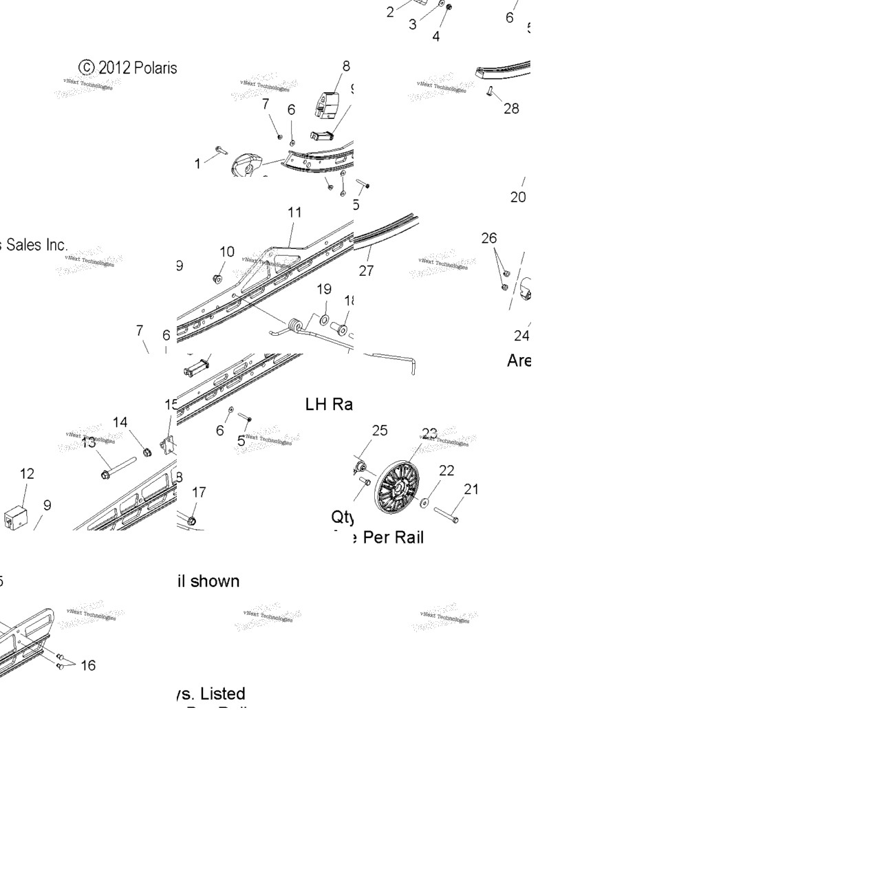 Suspension, Rail Mounting All Options