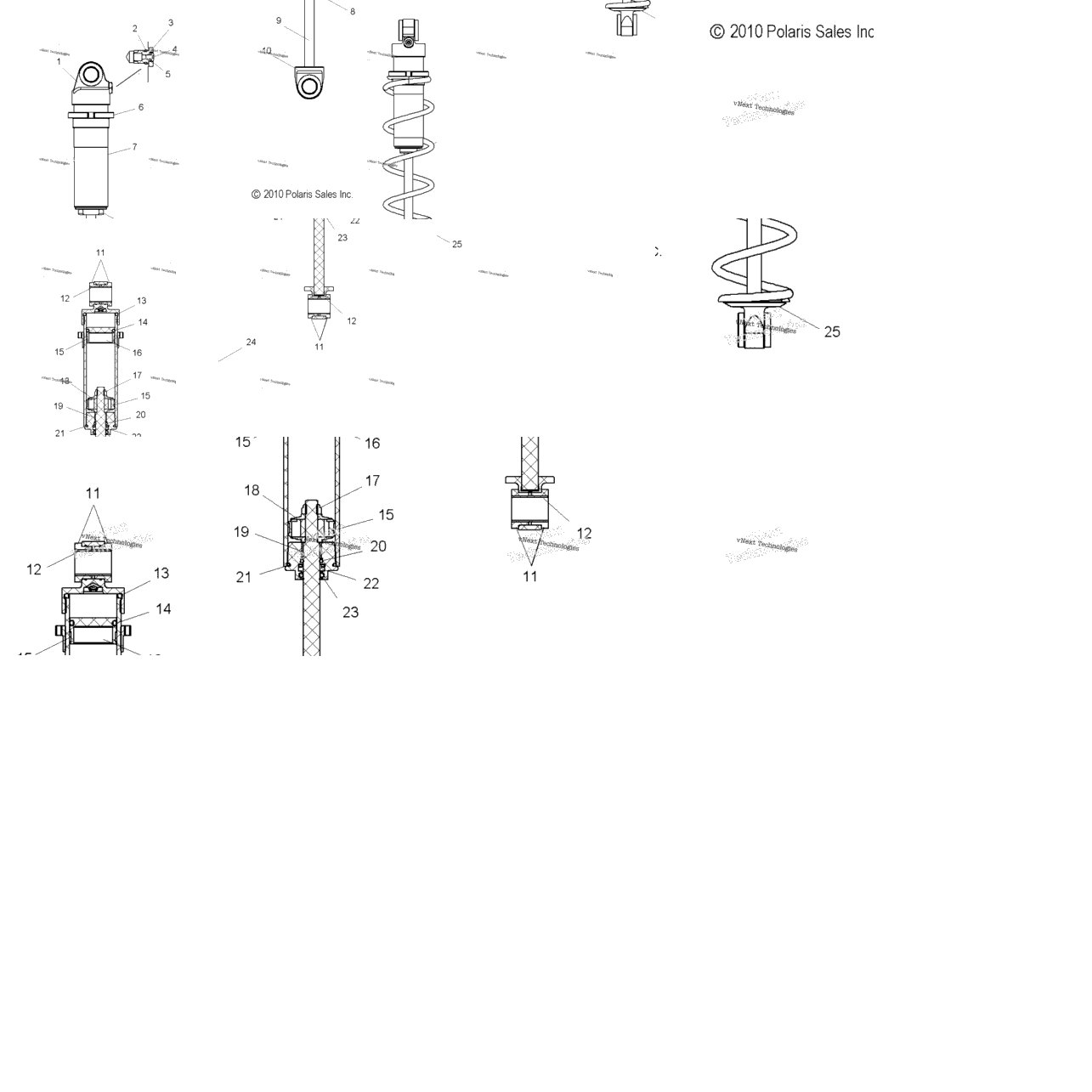 Suspension, Shock, Front All Options