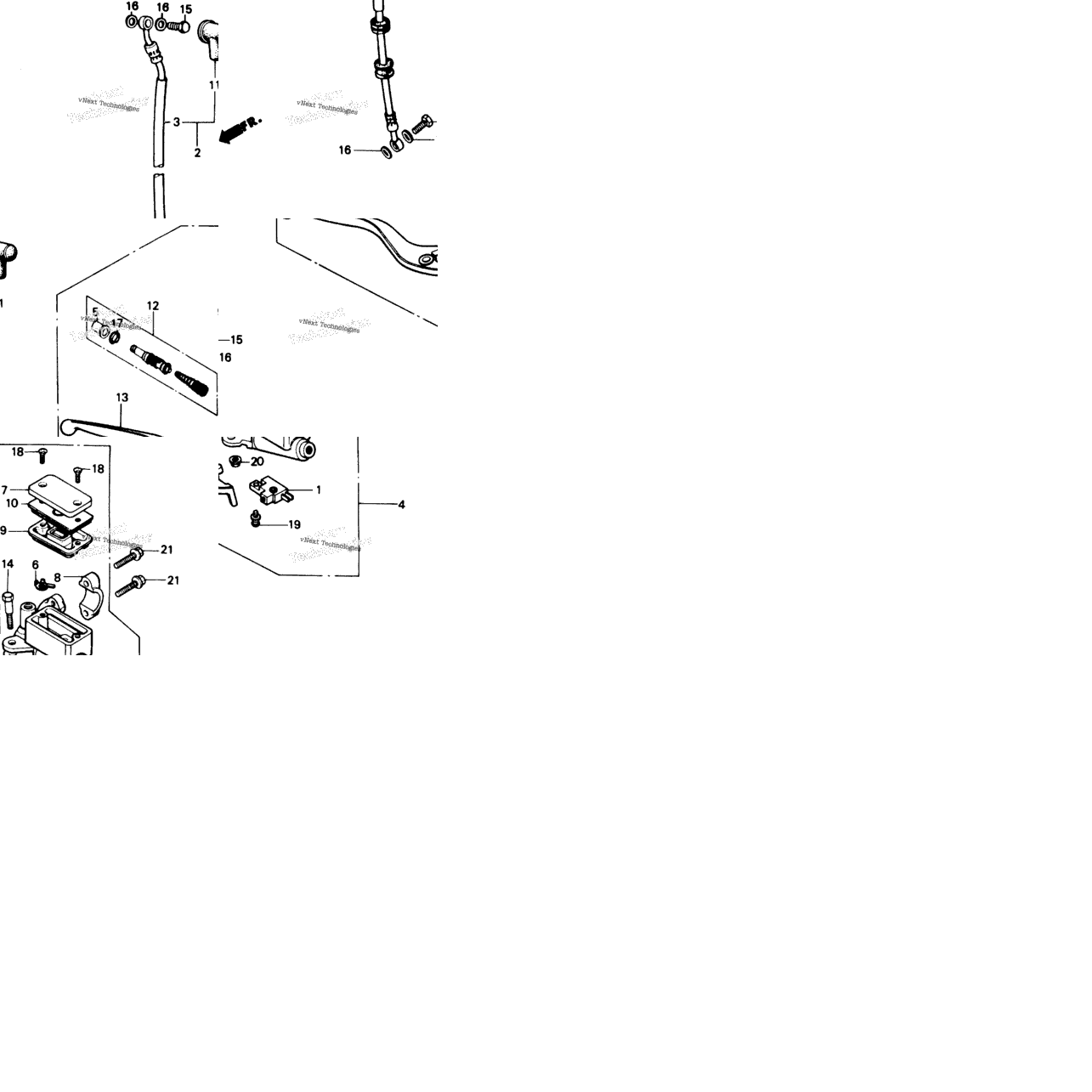 Front Brake Master Cylinder
