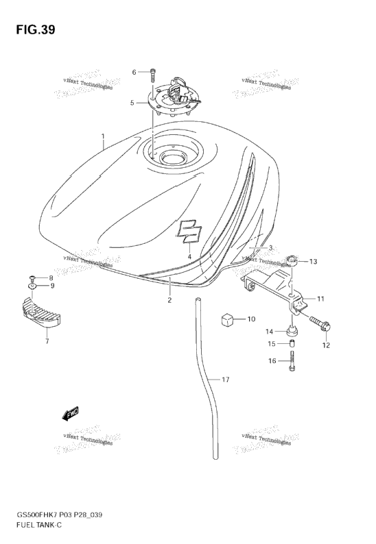 Fuel Tank (Model K7)