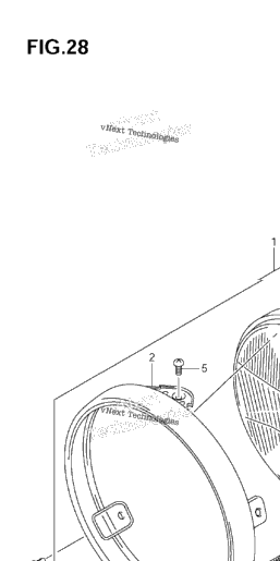 Headlamp (Gs500h E28, E95)
