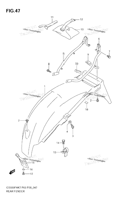 Rear Fender