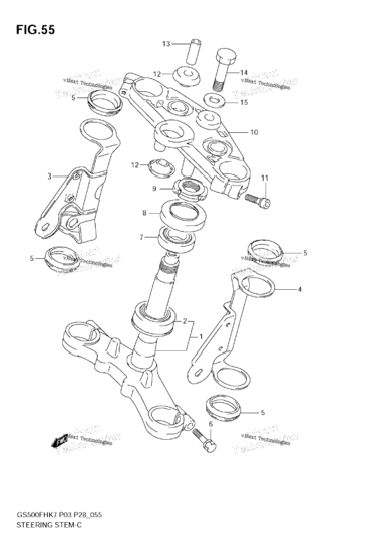 Steering Stem (Gs500h)