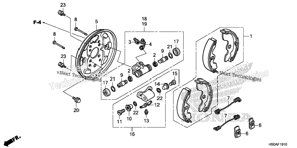Front Brake Panel