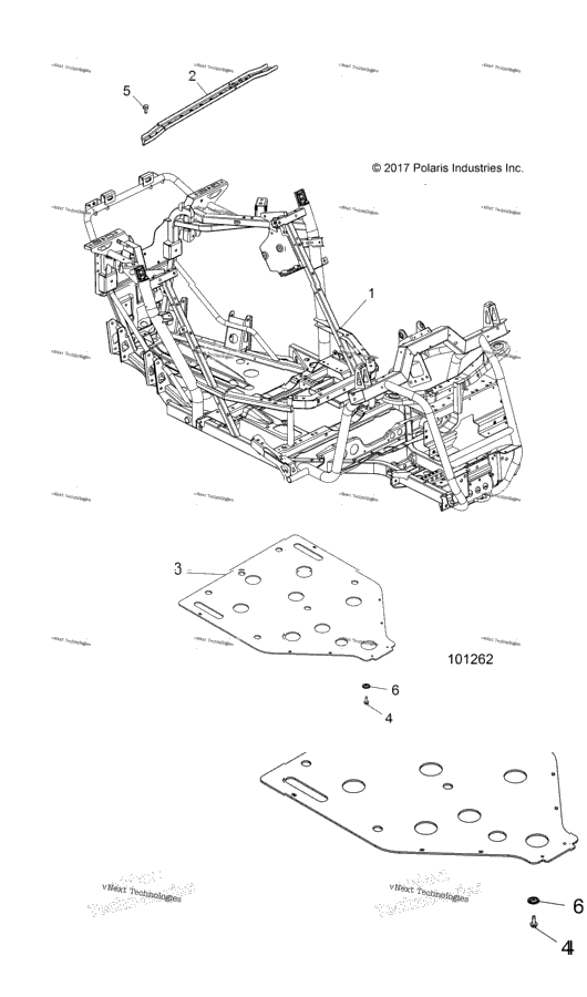 Chassis, Main Frame And Skid Plate