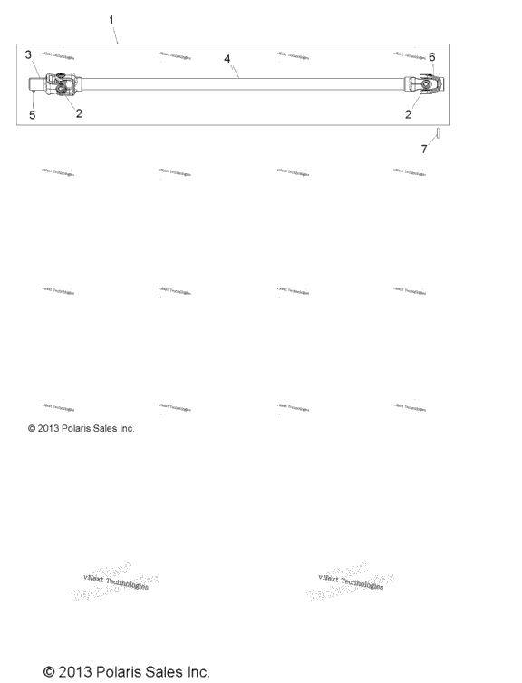 Drive Train, Front Prop Shaft