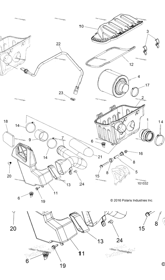 Engine, Air Intake System