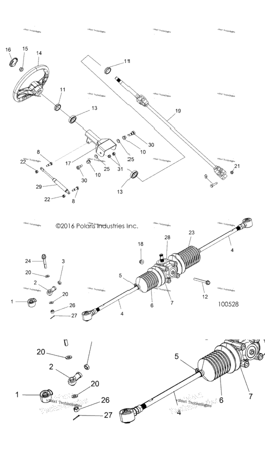 Steering, Steering Asm