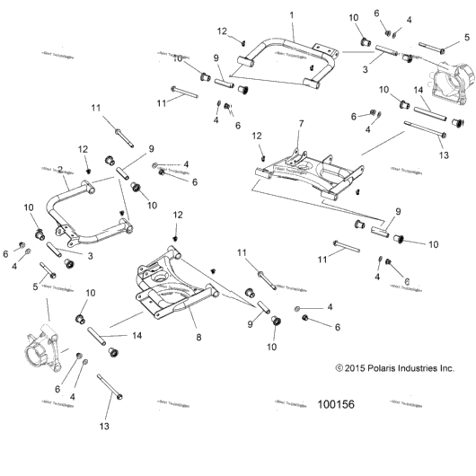 Suspension, Rear Control Arms
