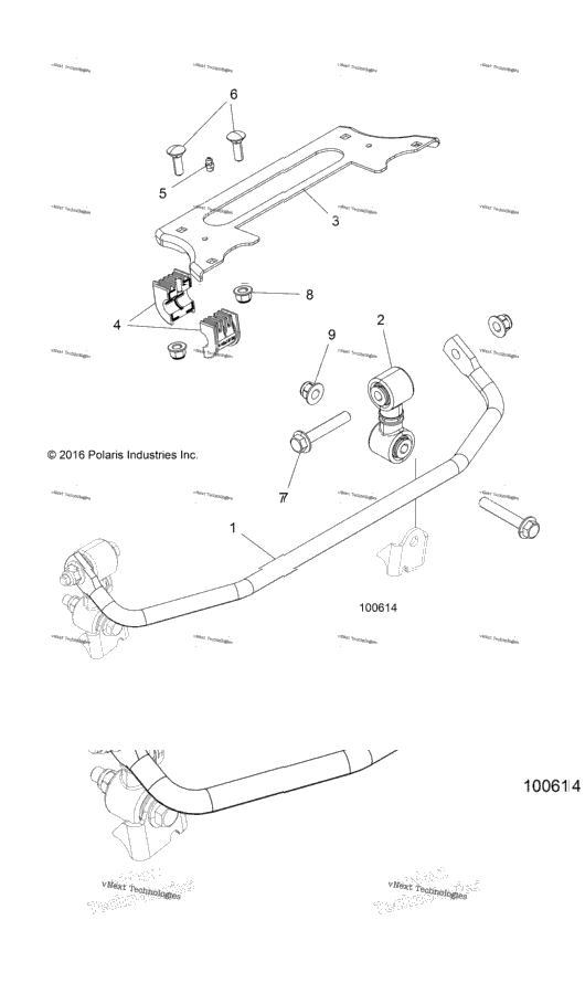Suspension, Stabilizer Bar, Front