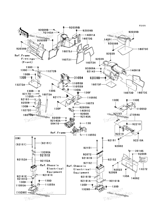 Frame Fittings (Rear)