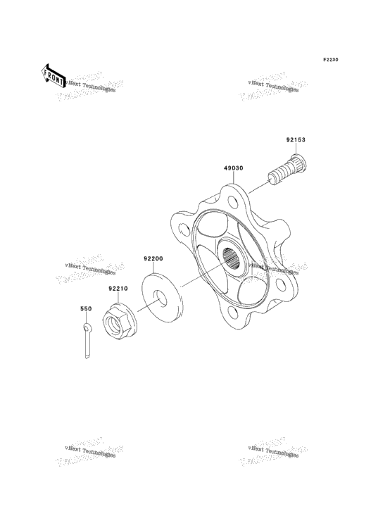 Front Hubs/Brakes
