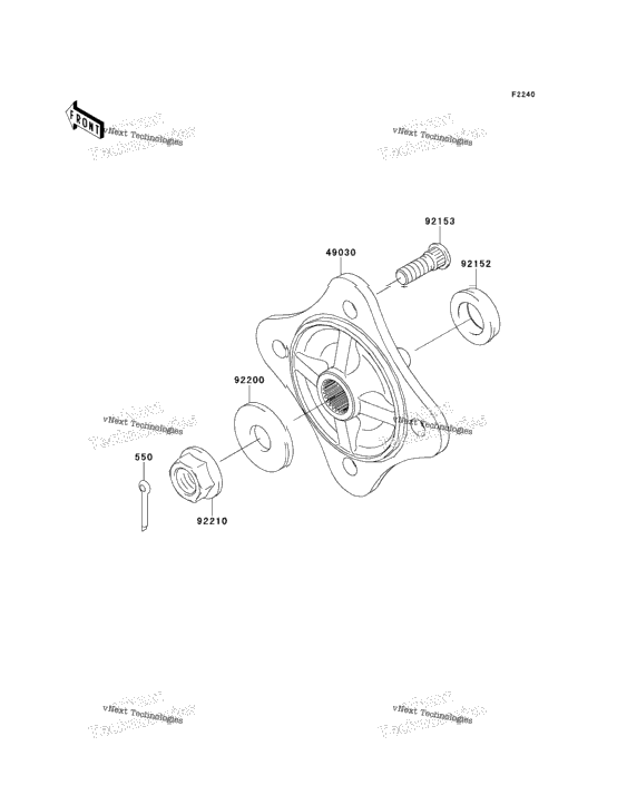 Rear Hubs/Brakes