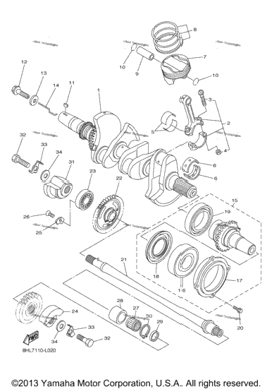 Crankshaft Piston