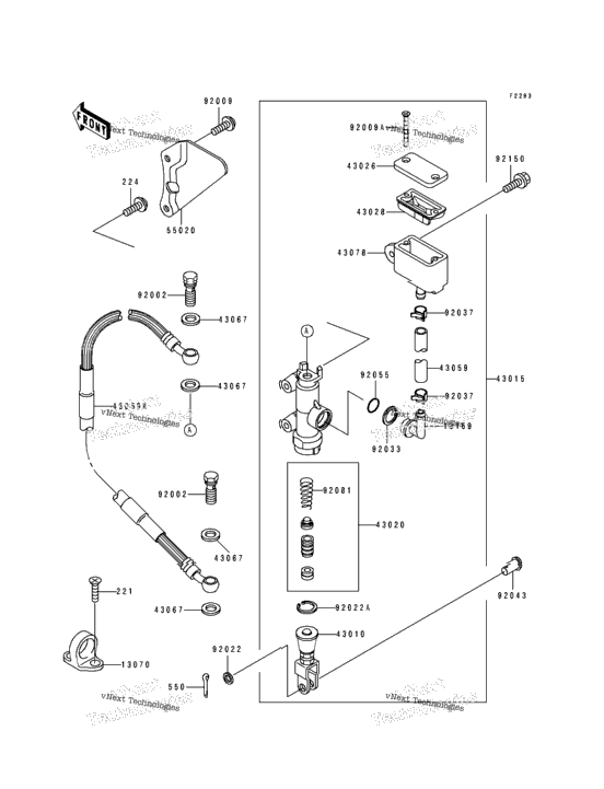 Rear Master Cylinder